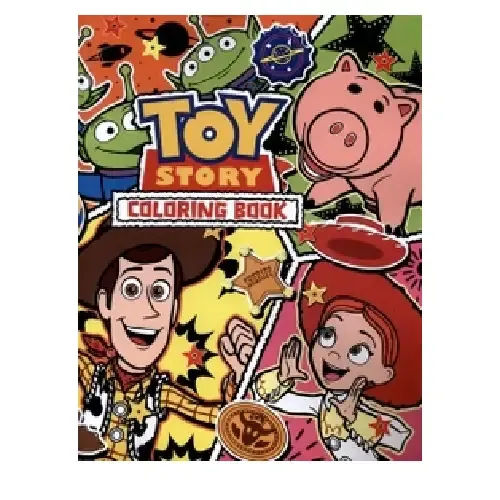 کتاب رنگ‌آمیزی toy story